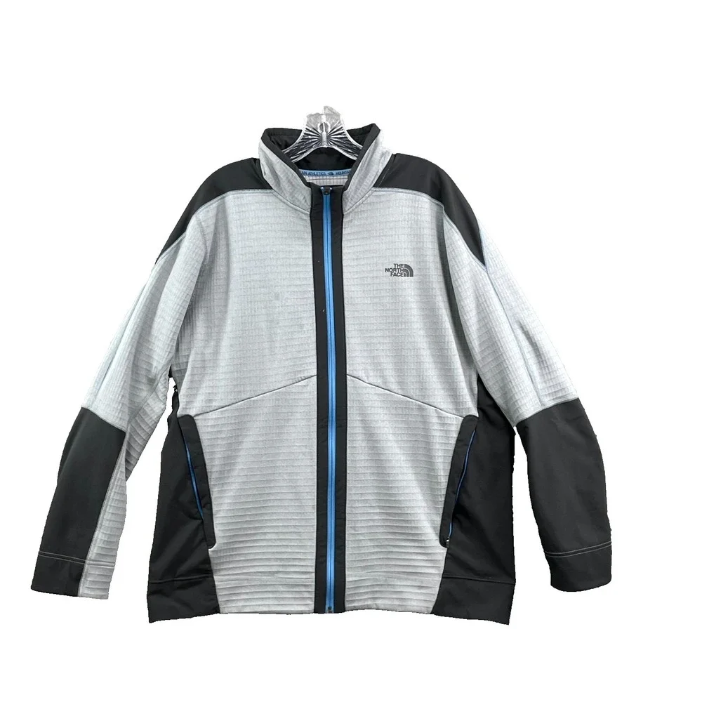 The North Face Jacket Mens XL Gray Black Mountain Athletics Outdoor Hike Camping